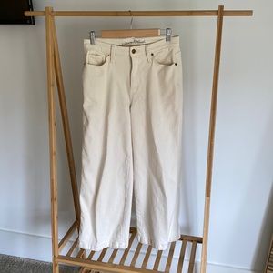 Wide Leg Cropped Jeans